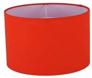 10-Inch Dark Flame Drum Lamp Shade 1