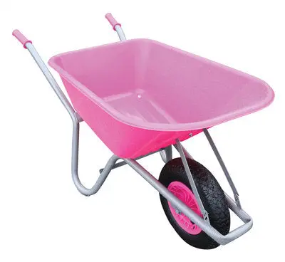100L Pink Pvc Wheelbarrow – Stylish & Functional 100-Litre Load Carrier 1