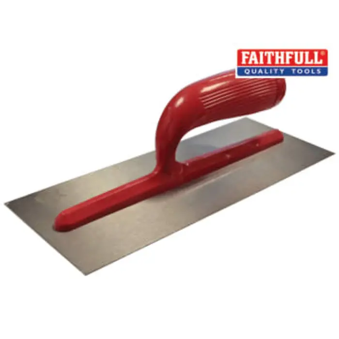 11" X 4.75" Plasterer’S Trowel With Durable Plastic Handle 1