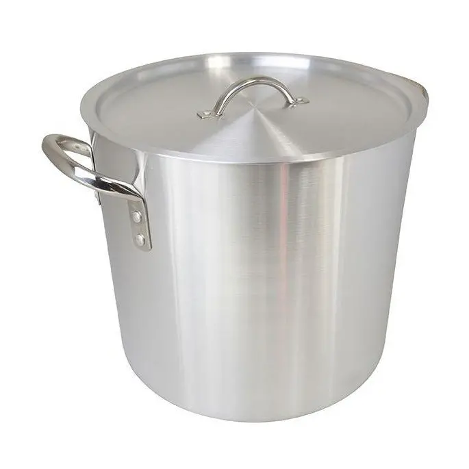 12-Litre Heavy-Duty Aluminium Stockpot With Lid 1