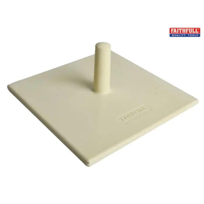 13" X 13" Lightweight Plastic Hawk For Mortar And Plaster Handling 1
