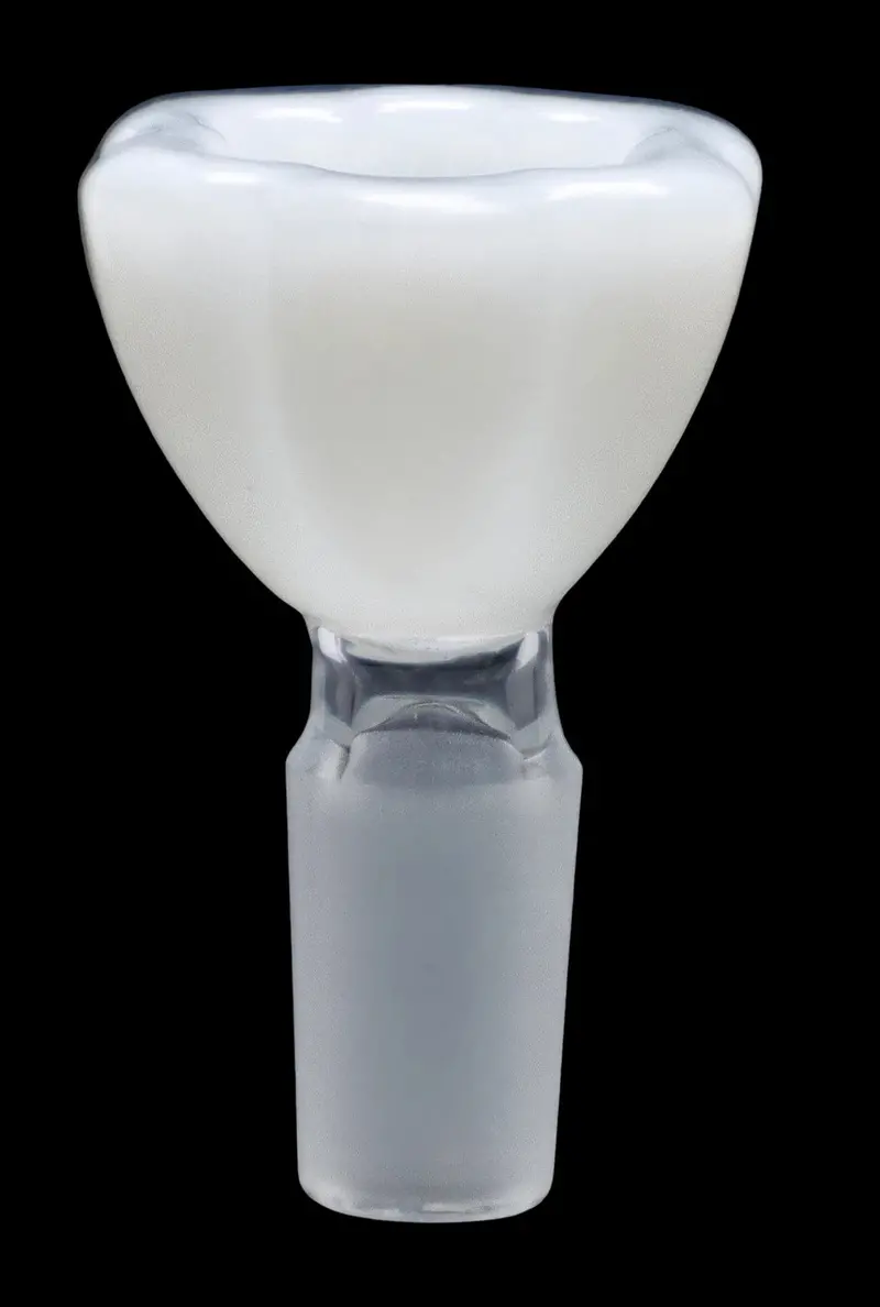 14Mm Floral-Design Glass Herb Bowl 1