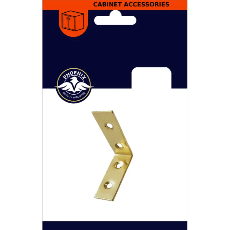 2-Inch Solid Brass Corner Brace – 4-Pack For Furniture & Cabinetry 1