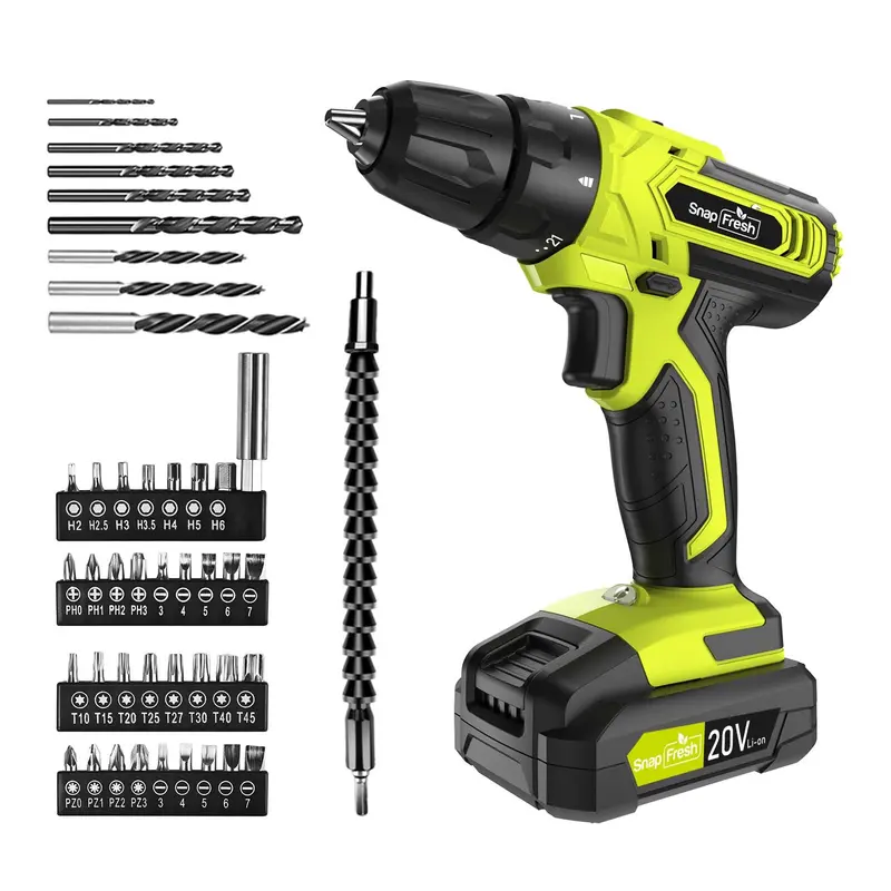 20V Cordless Power Drill Kit – 2.0Ah Battery & Charger 1
