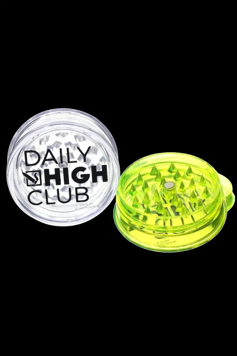 3-Piece Acrylic Herb Grinder By Daily High Club 1