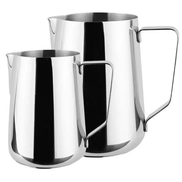 350 Ml Stainless Steel Milk Frothing Jug – Compact Barista Pitcher 1