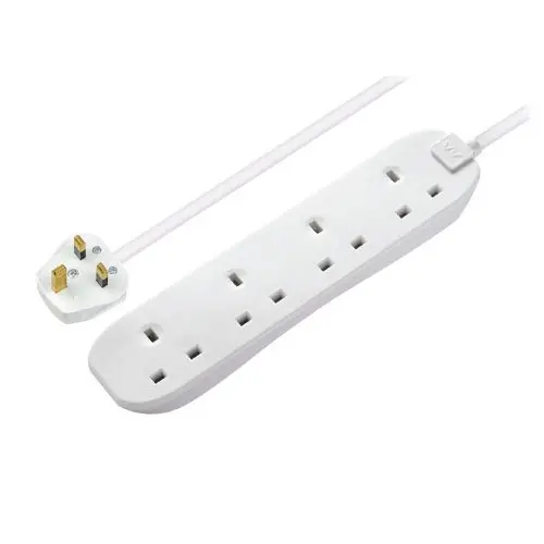 4-Gang 1-Metre 13A Heavy-Duty Extension Lead 1