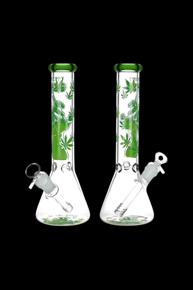 420 Party-Ready Glow-In-The-Dark Beaker Bong 1