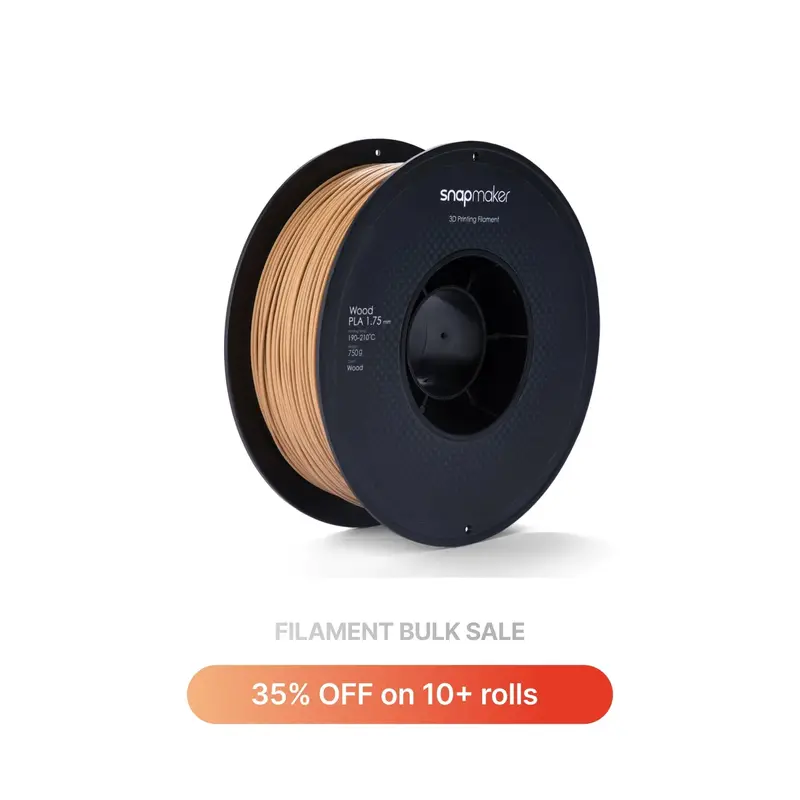 750G Wood-Infused Pla Filament For 3D Printers 1