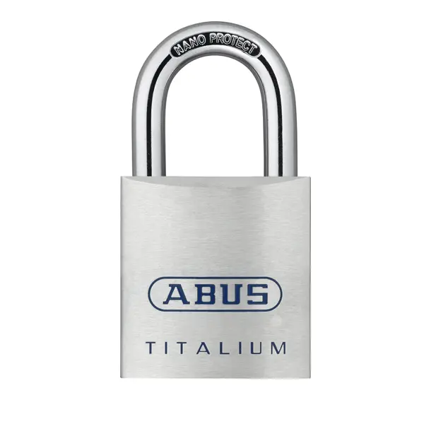 Abus Titalium 20Mm Shackle Padlock – Lightweight Aluminium Alloy Construction 1