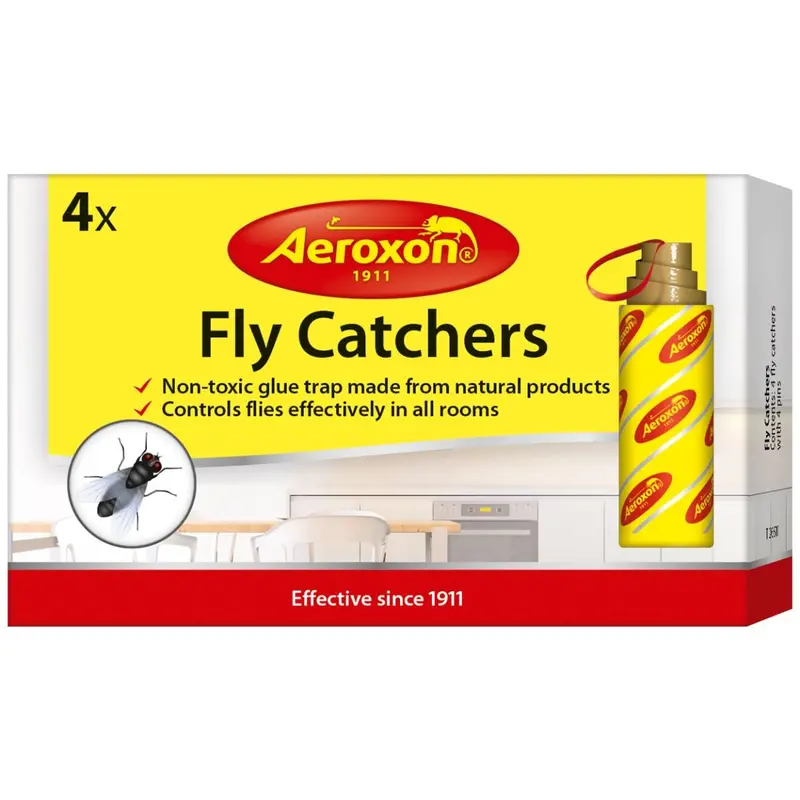 Aeroxon Fly Catcher Traps – Non-Toxic Sticky Fly Control 1