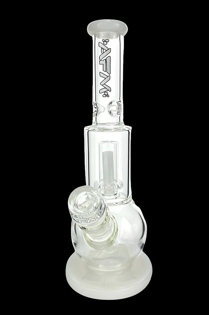 Afm Glass Bubble Bottom Clear Beaker Bong – Unique Base Shape 1