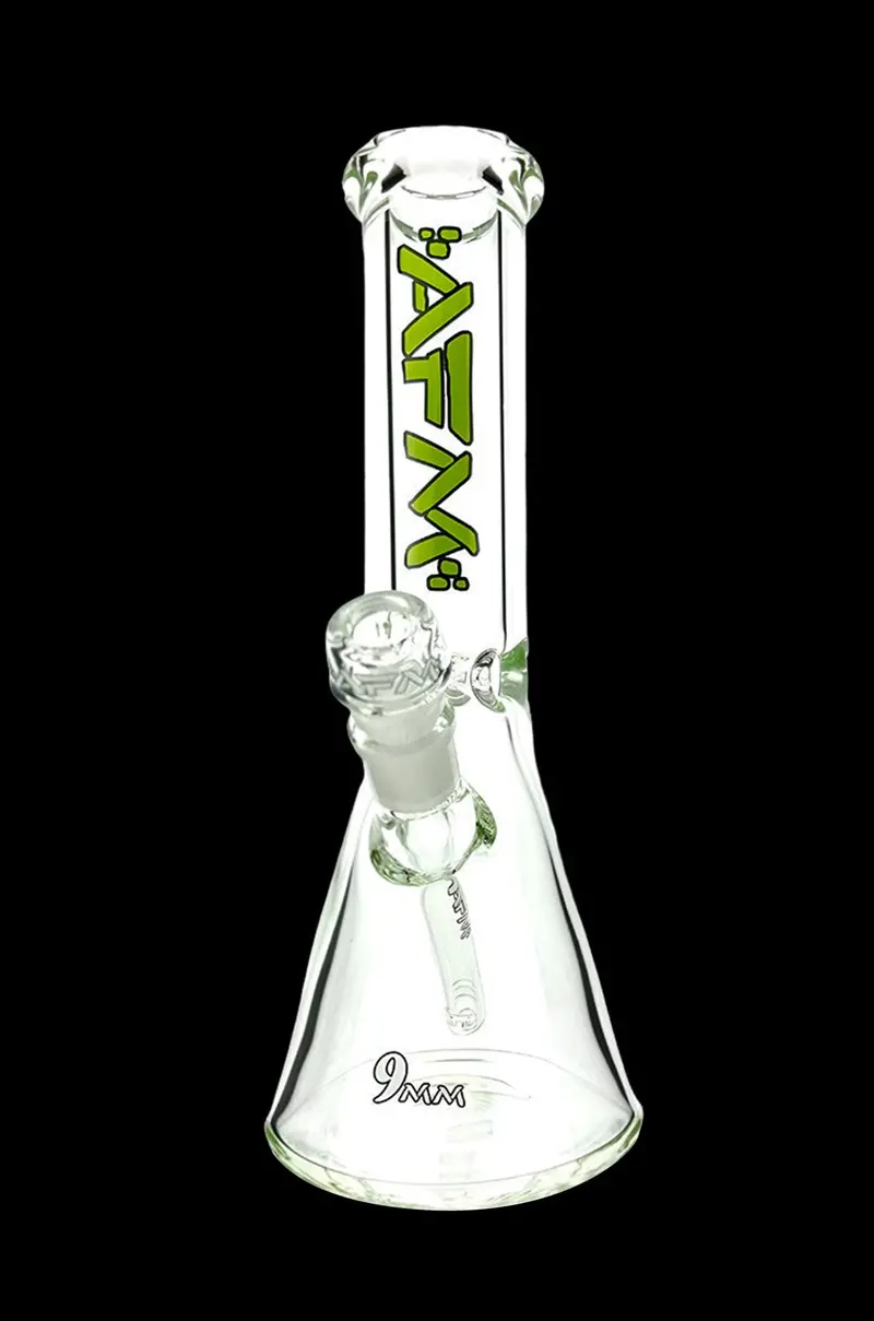 Afm Glass Heavy Boi Clear 9Mm Beaker Bong – Minimalist Design 1