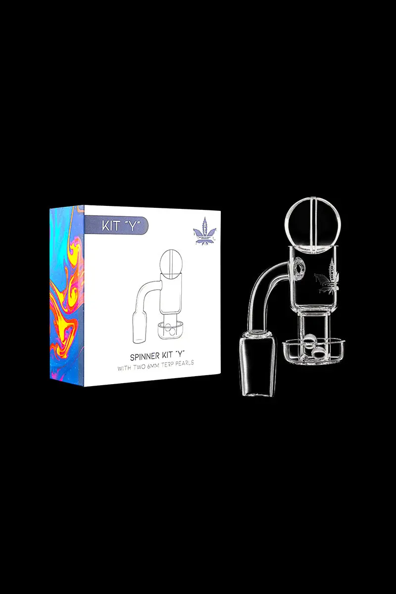 Aleaf Quartz Banger Spinner Kit – Y-Style Rotation Tool 1
