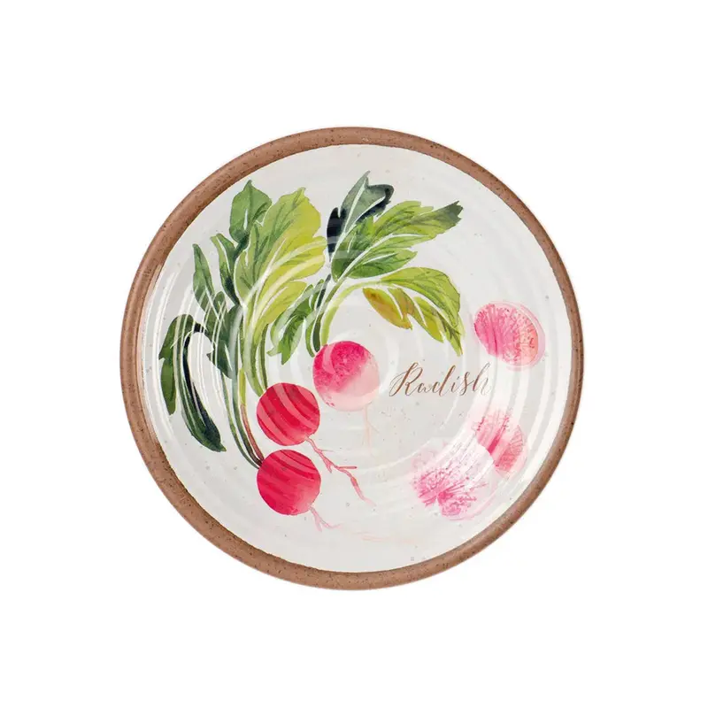 Alfresco Radish Design Side Plate For Casual Dining 1