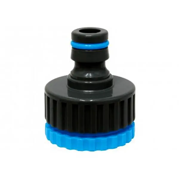 Aquacraft 1/2" To 3/4" Threaded Tap Adapter – Universal Hose-To-Tap Converter 1