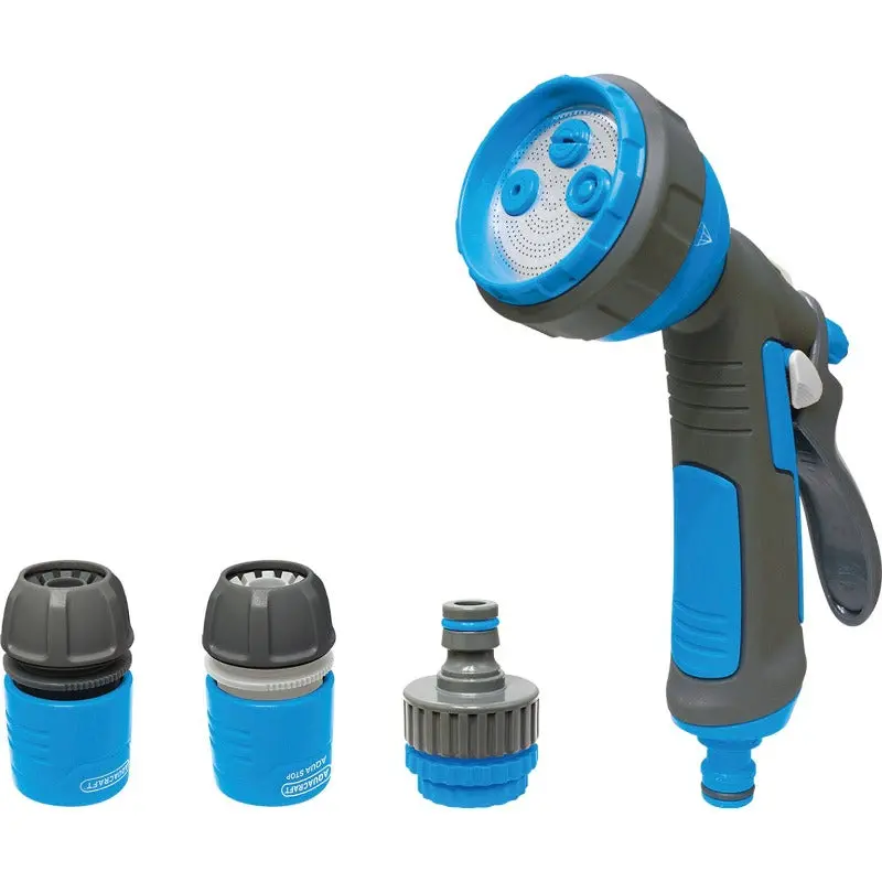 Aquacraft Comfort 4-Mode Adjustable Multi-Jet Spray Gun Set 1