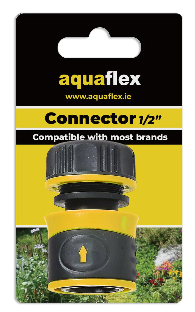 Aquaflex 1/2 Inch Quick-Connect Hose Fitting 1