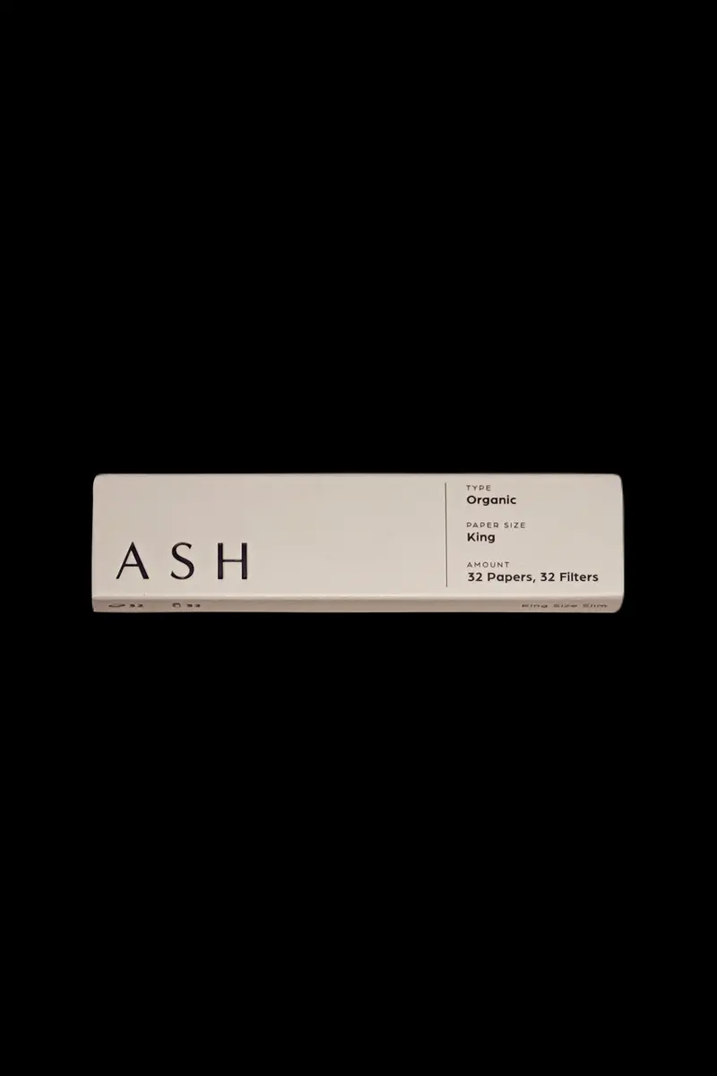 Ash Organic King-Size Rolling Papers 1