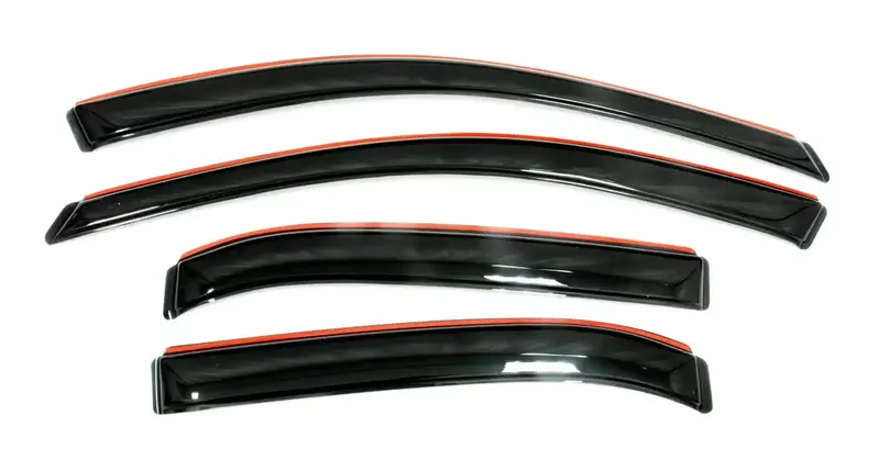Auto Ventshade In-Channel Ventvisor – Smoke-Tinted Window Deflectors (4-Piece Set) 1
