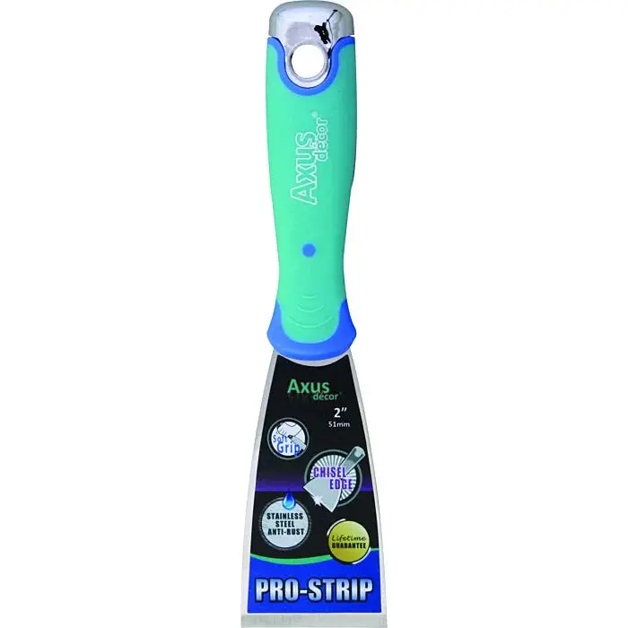 Axus Pro-Finish Chisel-Edge Paint & Adhesive Scraper – Precision Removal Tool 1