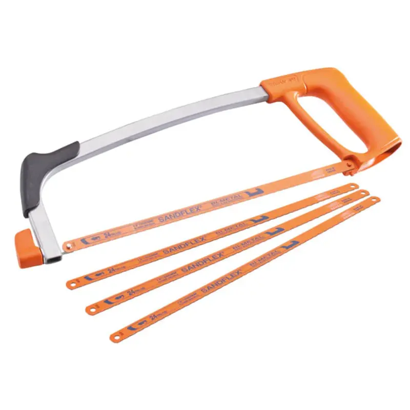 Bahco 300Mm Hacksaw Kit With 3 Spare Blades 1