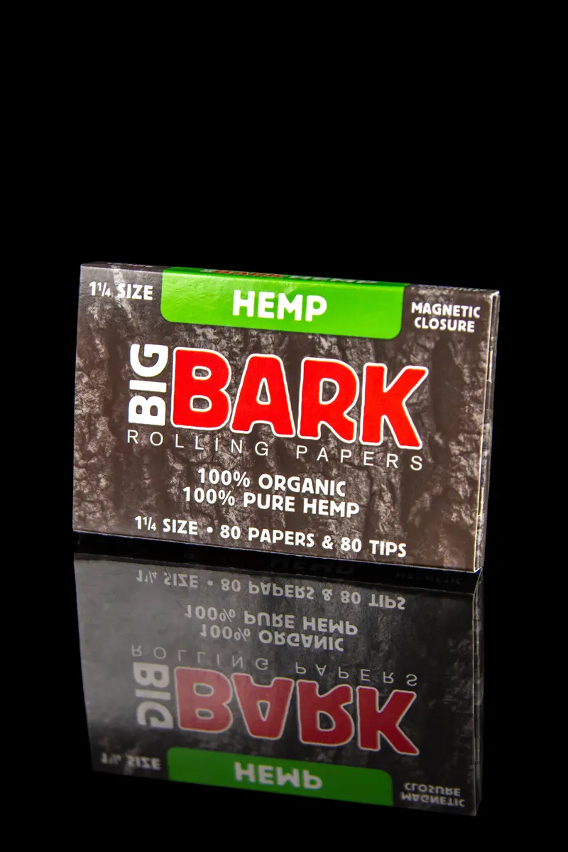 Bigbark Ultra-Thin Rolling Papers – Natural Hemp-Fiber Smoke Papers 1