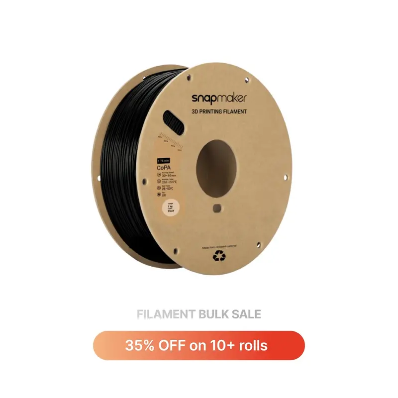 Black Nylon 3D Printing Filament — 1 Kg Spool 1