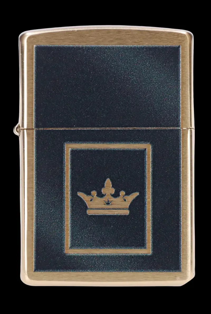 Black Obsidian Flame Of Dreams Zippo Lighter – Queen Of Bud 1