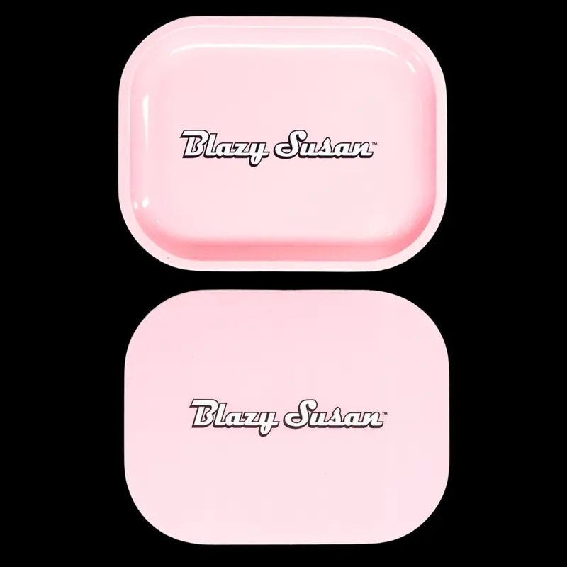 Blazy Susan Premium Metal Rolling Tray 4