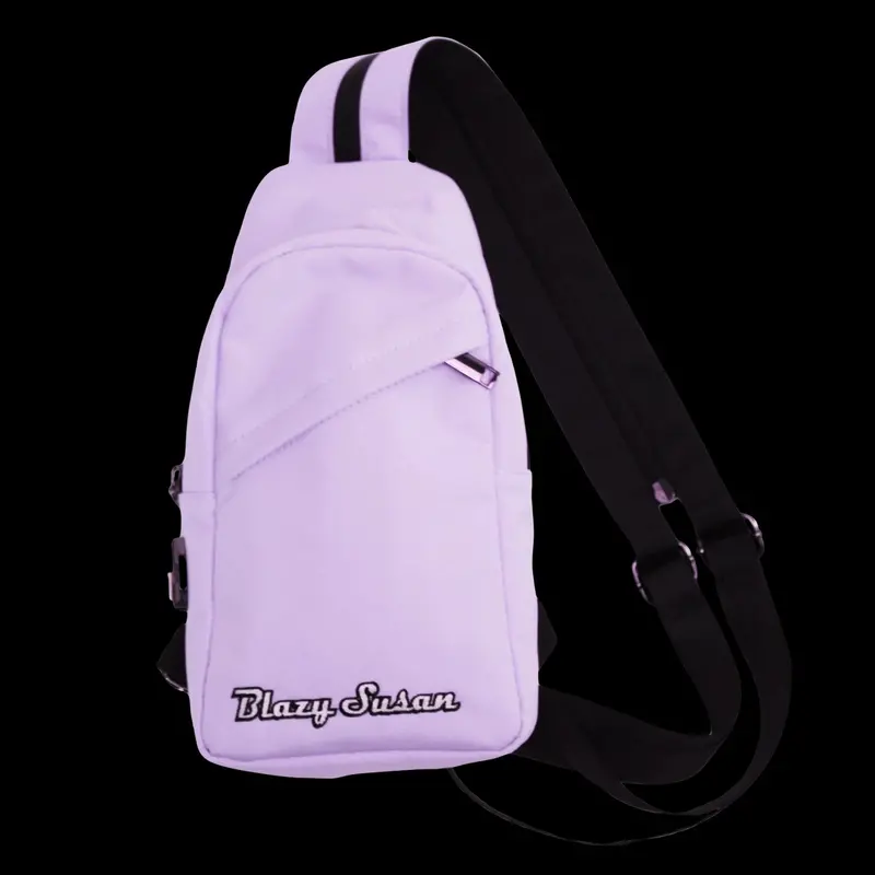 Blazy Susan Purple Over-The-Shoulder Carry Bag 1
