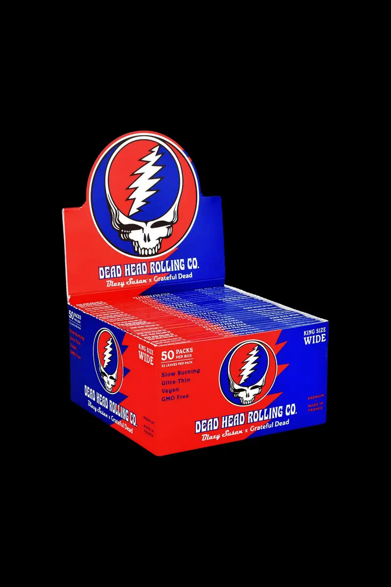 Blazy Susan X Grateful Dead Limited-Edition Rolling Papers – 50-Pack 1