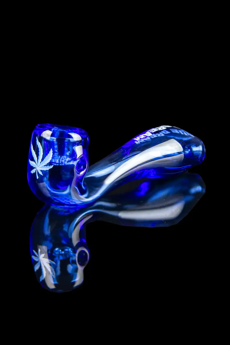 Blue Dream Strain Glass Pipe – Puff Puff Pass Collection 1