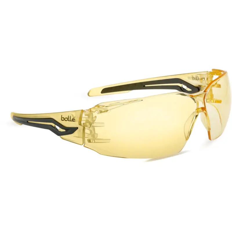 Bolle Silex Rimless Safety Glasses – Yellow Lens 1