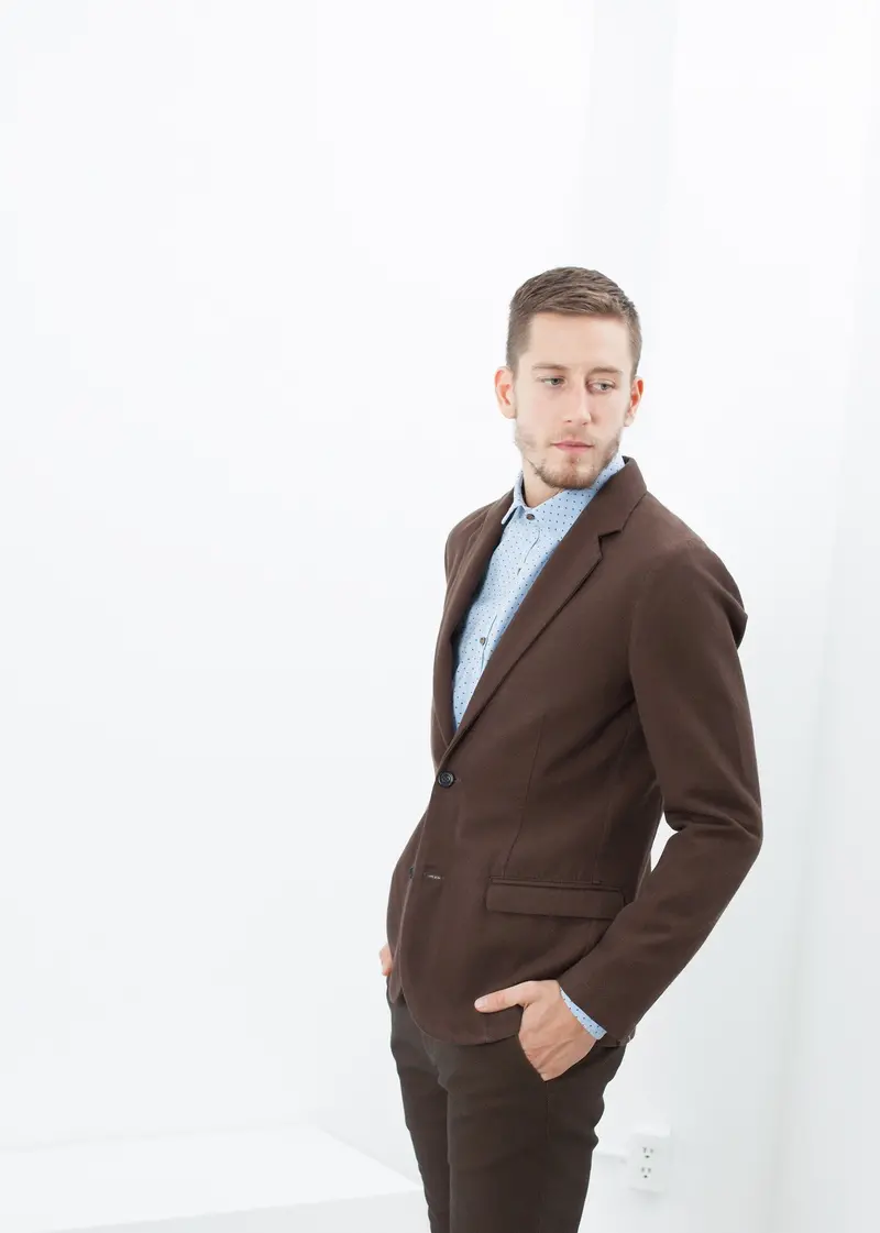 Brown Modern Sport Jacket 1