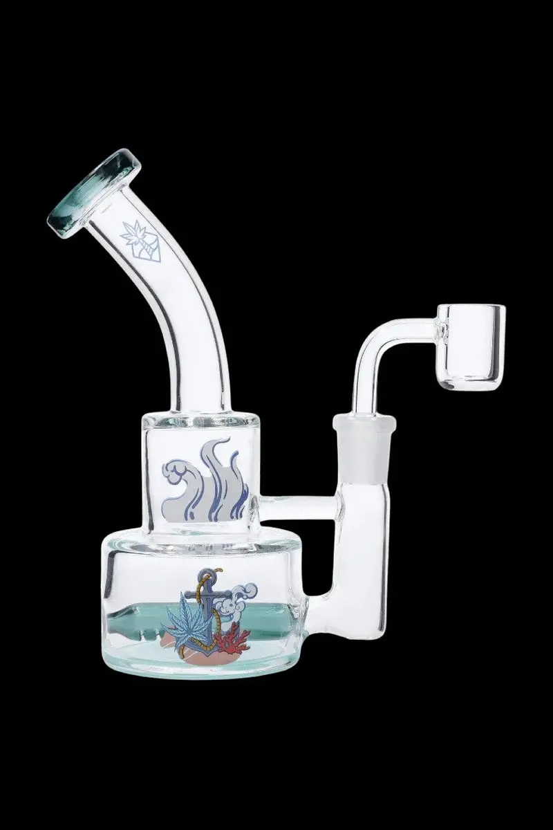 Cabana Cannabis Co. Ahoy Dab Rig In Teal 1