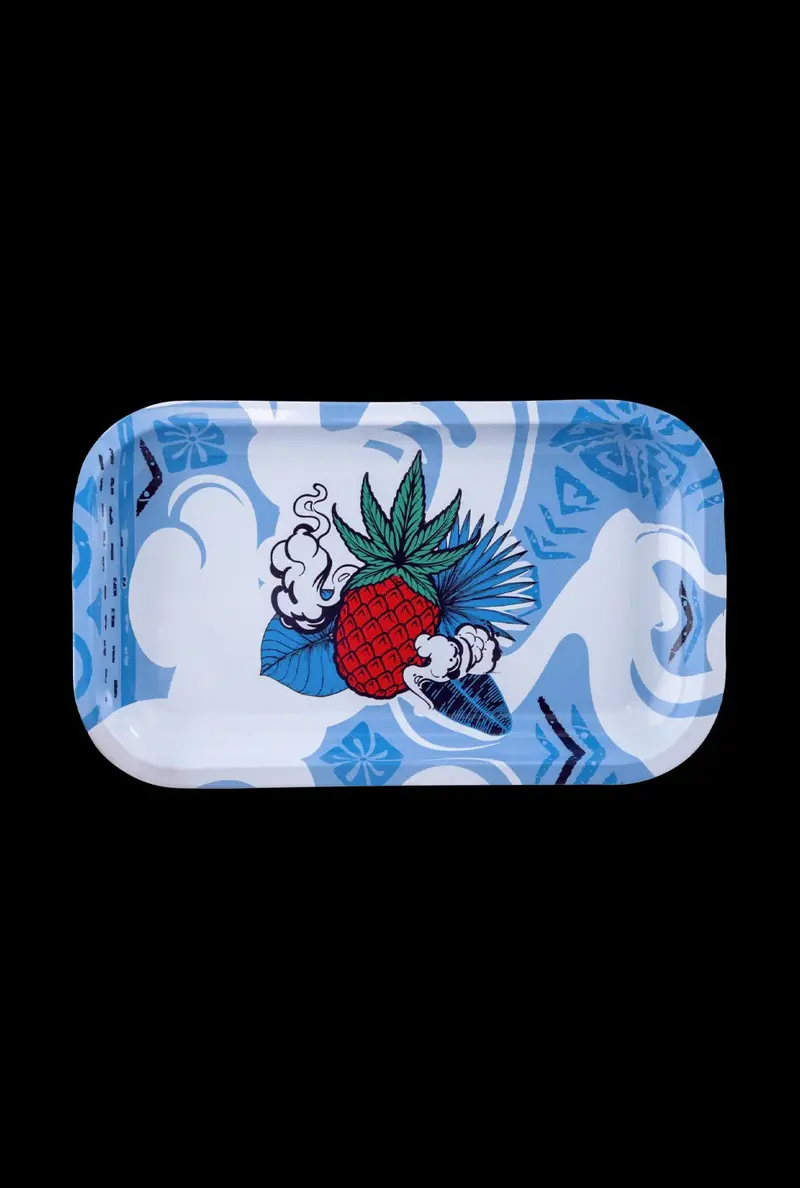 Cabana Cannabis Co. Golden Rolling Tray – Medium Format 1