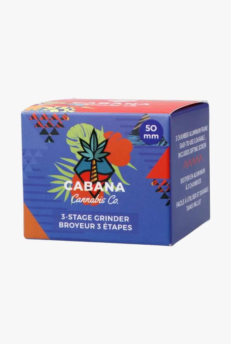Cabana Cannabis Co. Three-Tier Parasol Green Grinder 1
