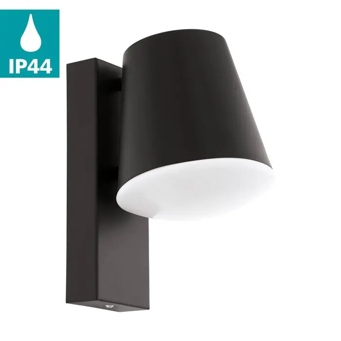 Caldiero Outdoor Wall Light – Minimalist Black Exterior Fixture With Ip44 Rating 1