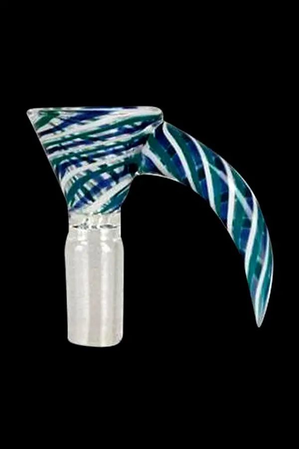 Candy-Striped Male Herb Slide Pipe 1