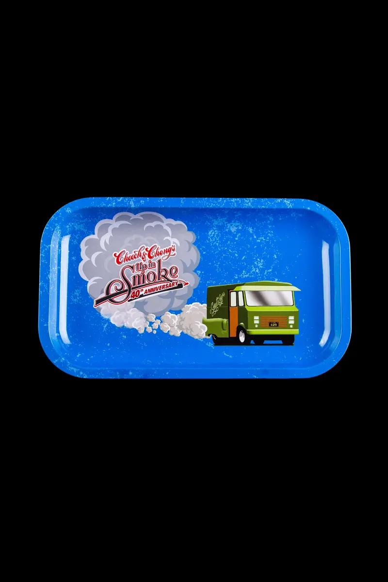 Cheech & Chong 40Th Anniversary Blue Rolling Tray 2