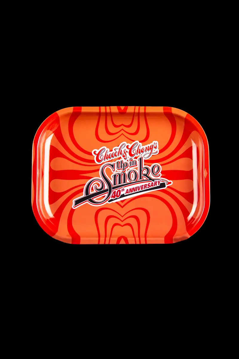 Cheech & Chong 40Th Anniversary Red Rolling Tray 1