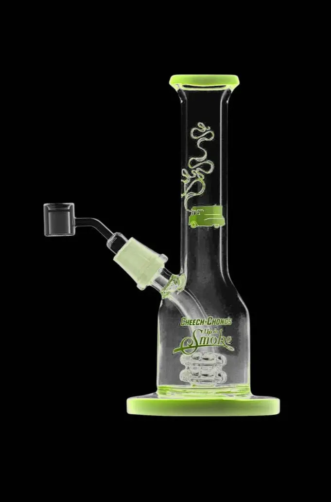 Cheech & Chong Jade East Mini Dab Rig With Built-In Dabber 2
