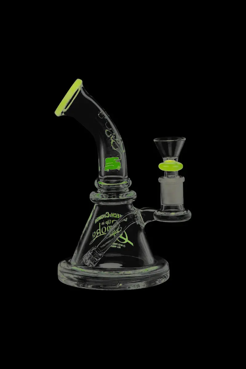 Cheech & Chong Strawberry Mini Beaker Water Pipe 1