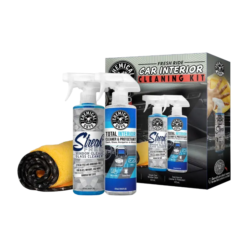 Chemical Guys Fresh Ride Interior Cleaning Kit – All-In-One Solution 1