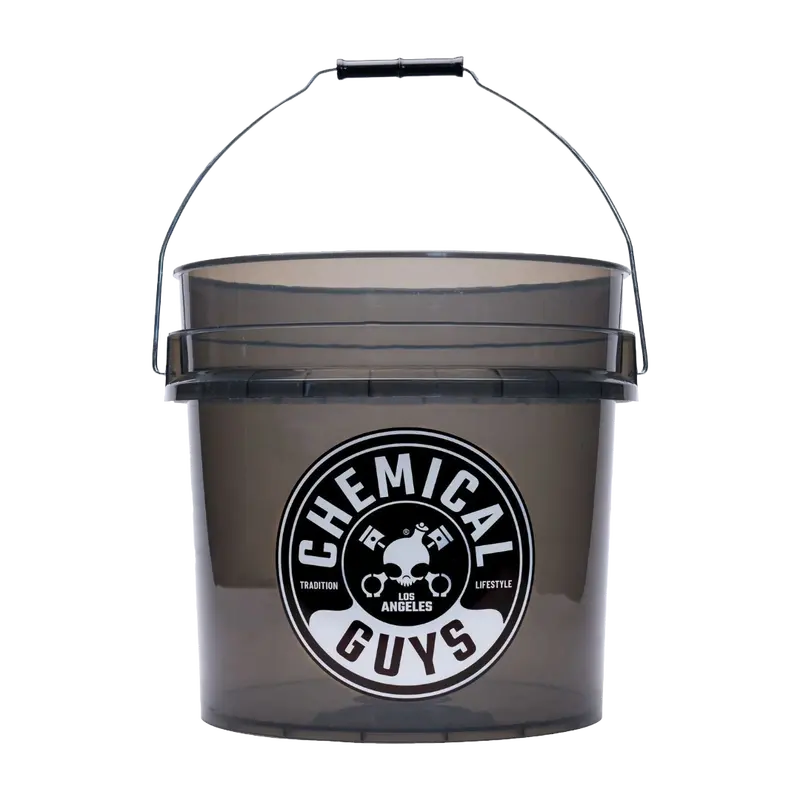 Chemical Guys Smoked Obsidian Heavy-Duty Detailing Bucket – Black 1
