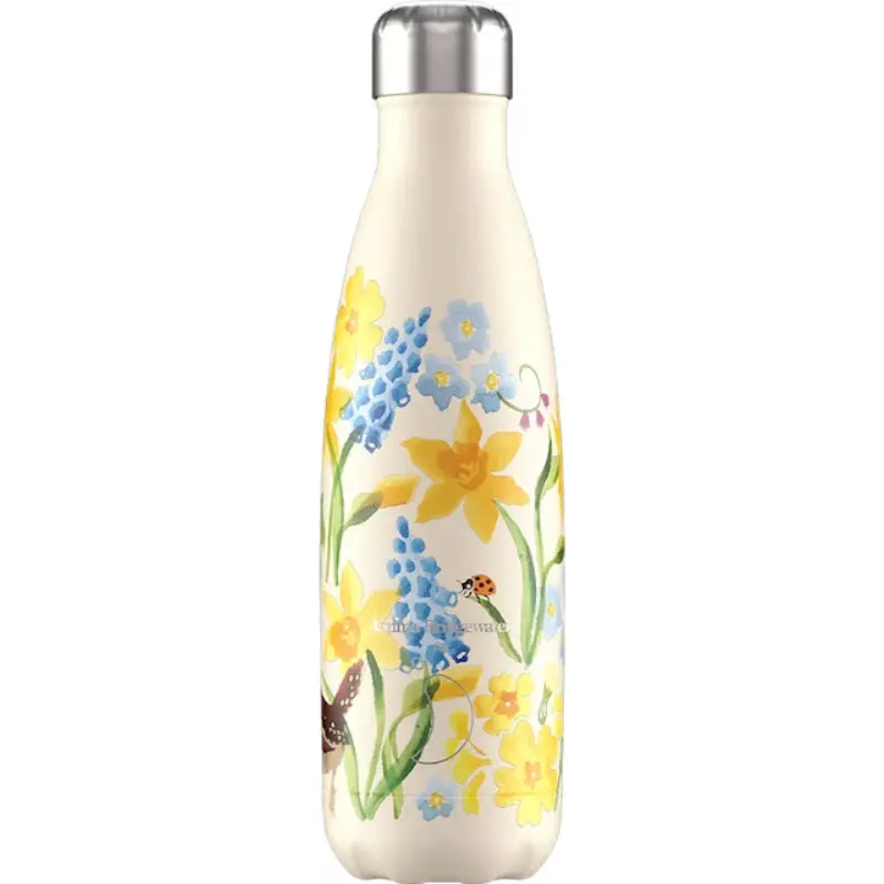 Chillys Daffodil Motif Vacuum Flask – 500Ml 1
