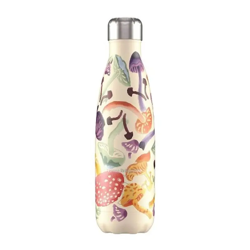 Chilly’S Wild Mushroom Pattern Insulated Bottle – 500Ml 1