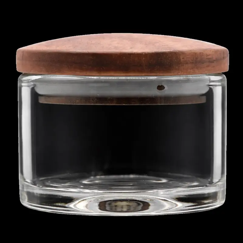 Cirrus Glass Storage Jar – Natural Colorway 1