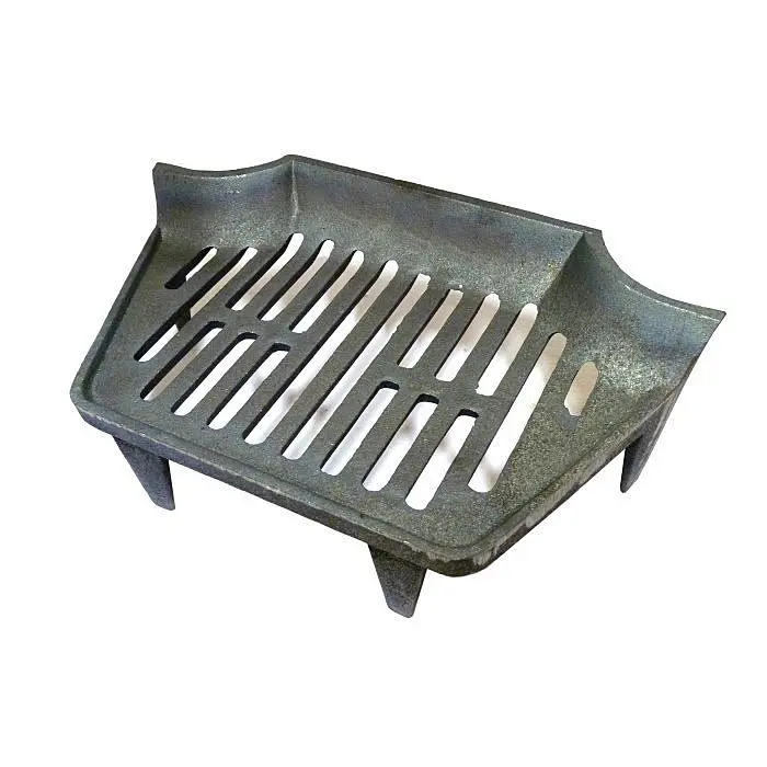 Classic 18-Inch Cast Iron Fire Grate With Support Legs – Heavy-Duty Build 1